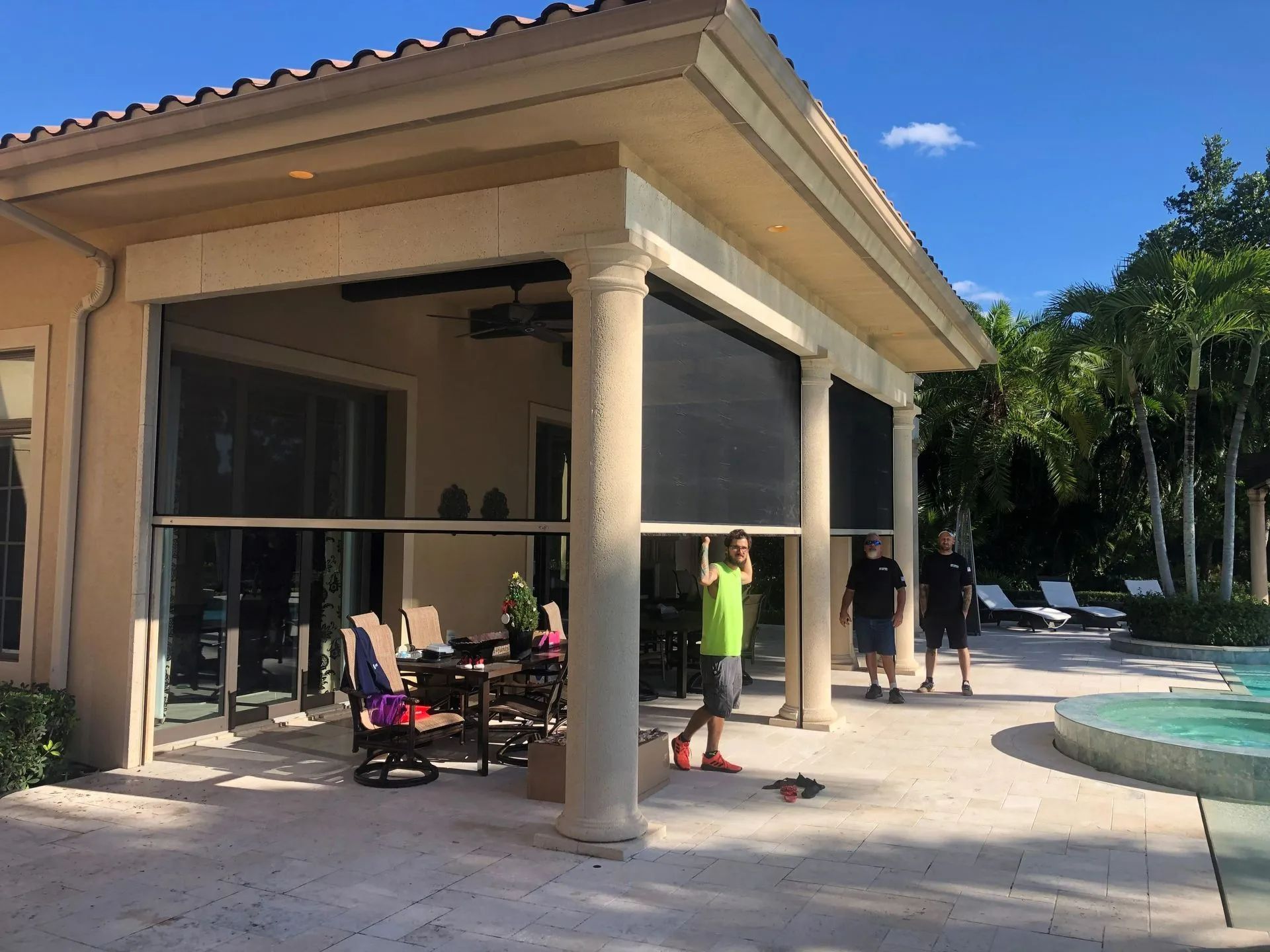 Commercial Pool— Naples, FL — ABC Screen