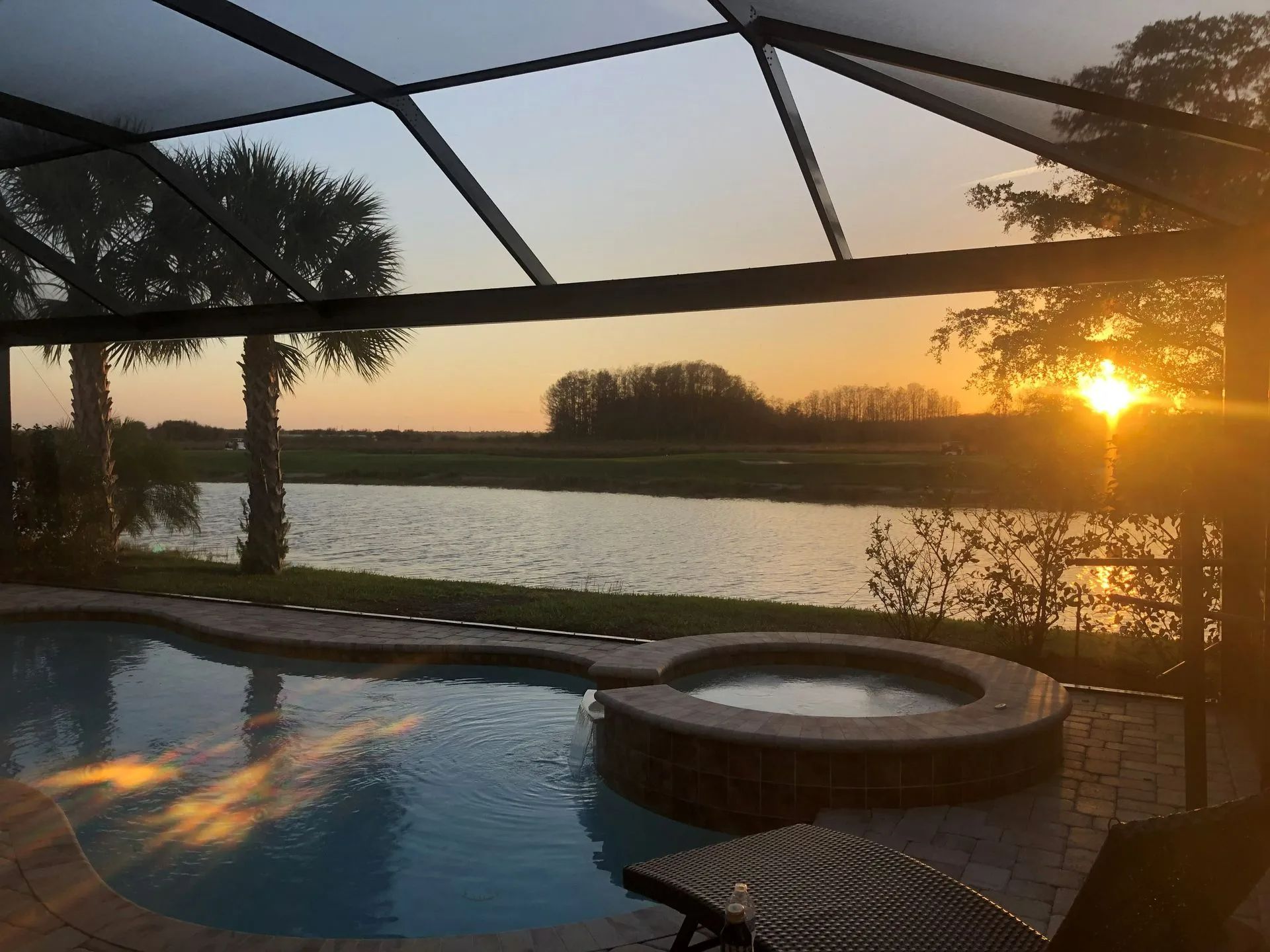 Large Indoor Pool — Naples, FL — ABC Screen