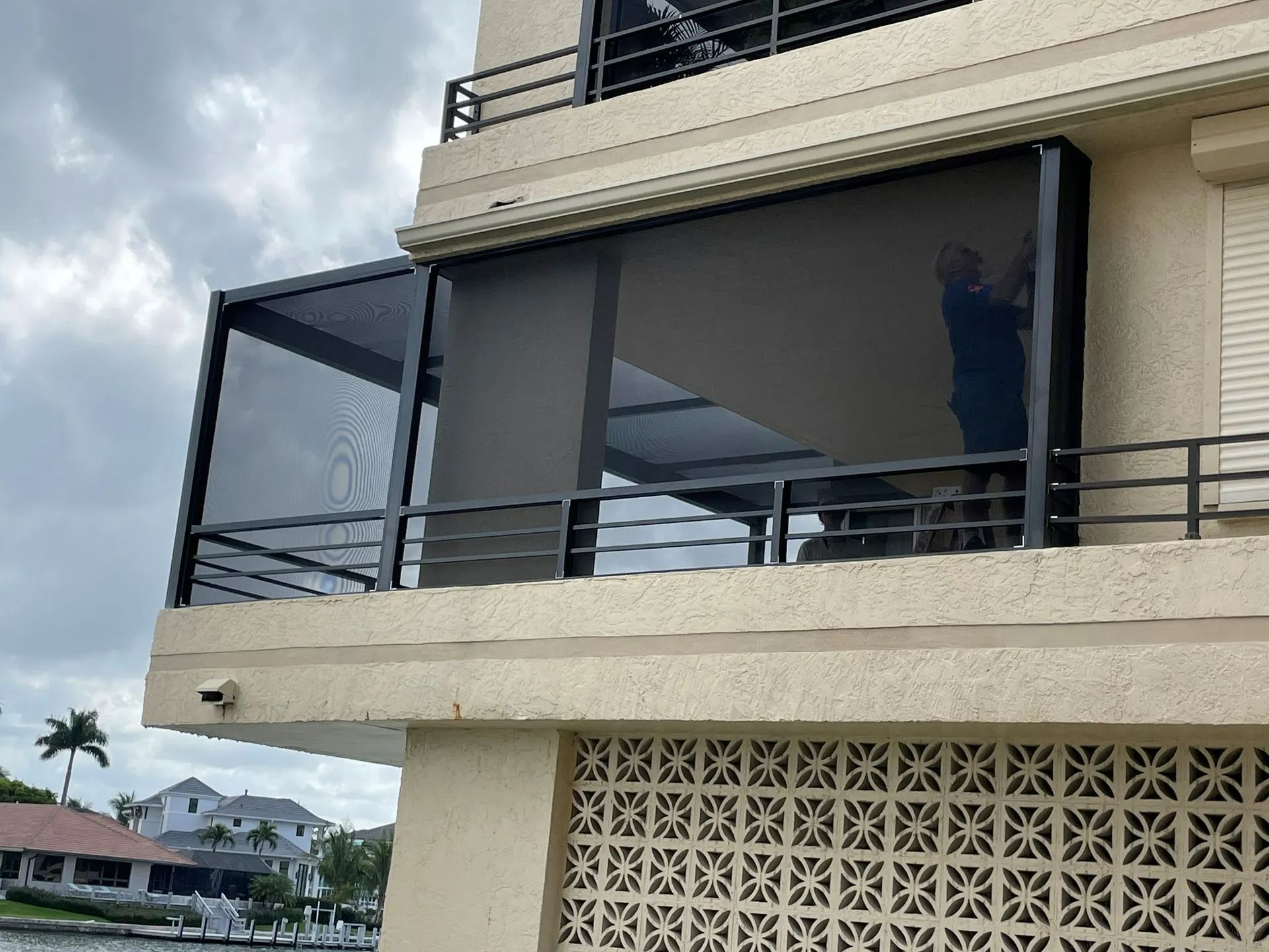 Balcony — Naples, FL — ABC Screen