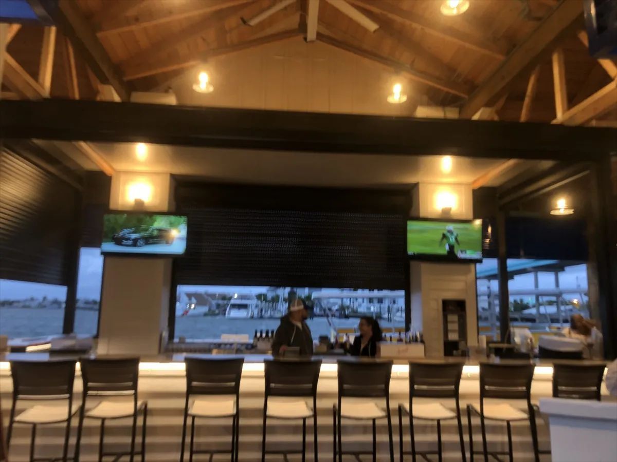 Indoor Restaurant — Naples, FL — ABC Screen