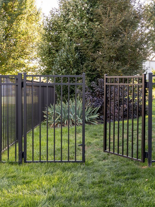 katy aluminum fence done by houston fence repair