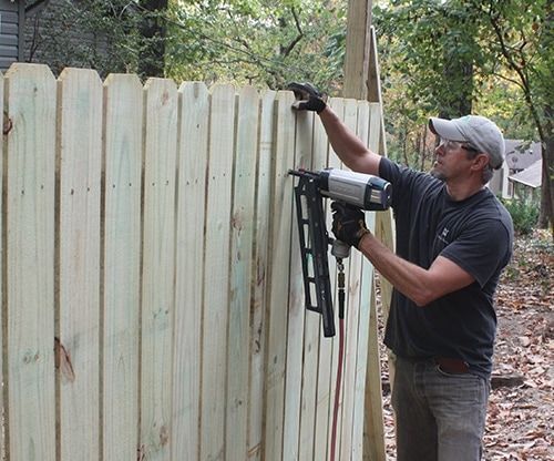 wood fence repair in 4th ward Houston Fence Repair