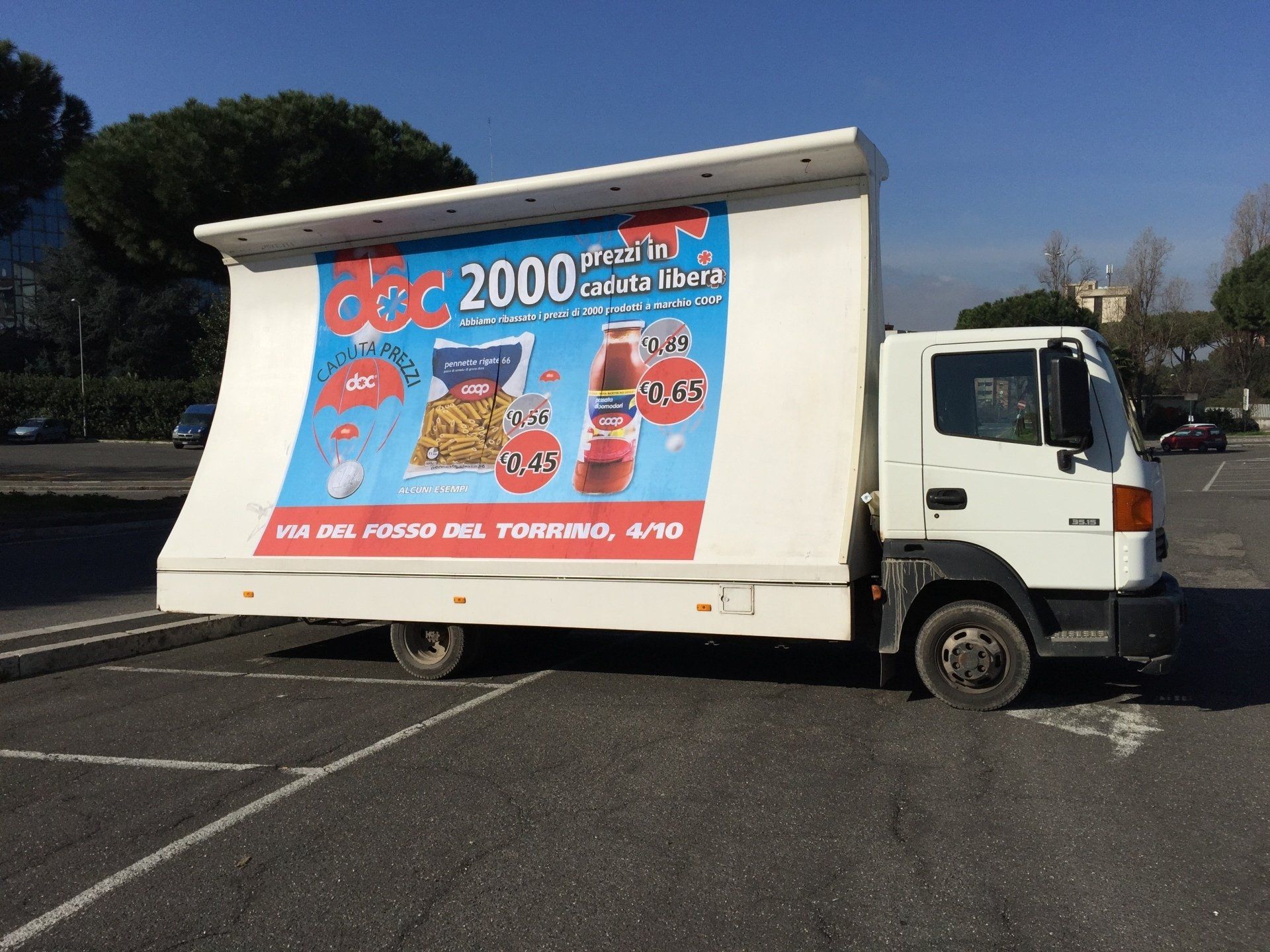 camion vela a noleggio a Roma
