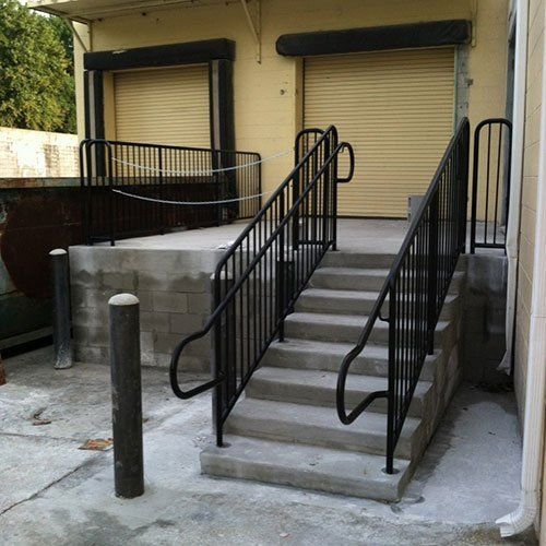 Black Stairs — Dania FL — Ironclad Welding