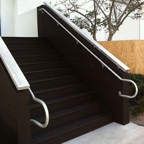 Brown Staircase — Dania FL — Ironclad Welding