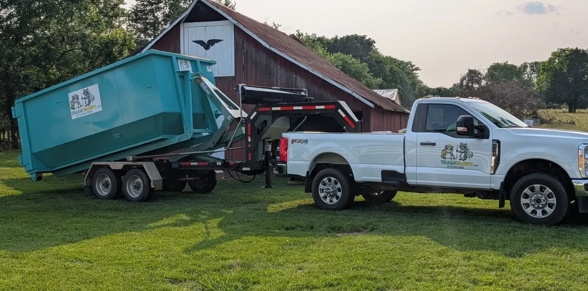 A graphic showing how to rent from swift dumpsters.