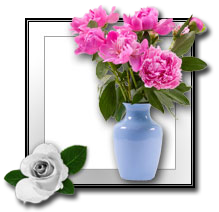 vase of flowers floral tribute