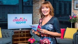 TV Presenter Lorraine Kelly presenting the STV Children's Appeal in Glasgow