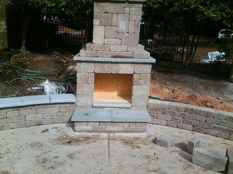 Outdoor Firepit — Upstate, SC — Southern Building Construction