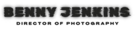 A logo for benny jenkins director of photography