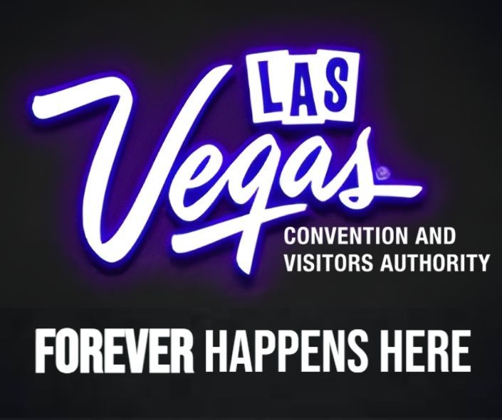Las Vegas Convention and Visitors Authority Logo Forever Happens Here