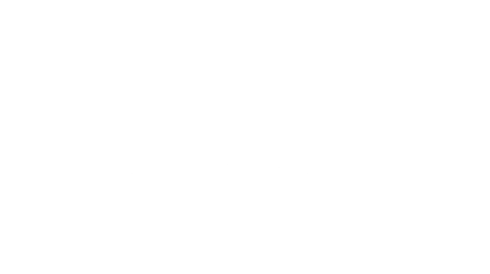 Choice Sound DJ Logo, all in white