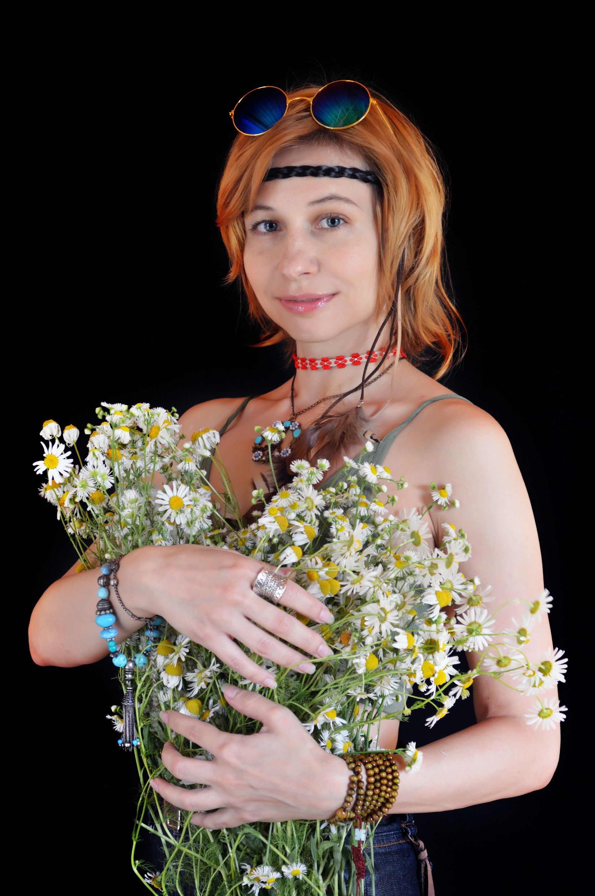 An Eco-Friendly Sustainable Wedding Bride holding flowers.