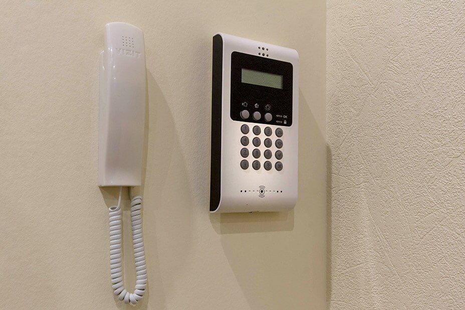 An intercom system installed by our team at Advanced Security Group