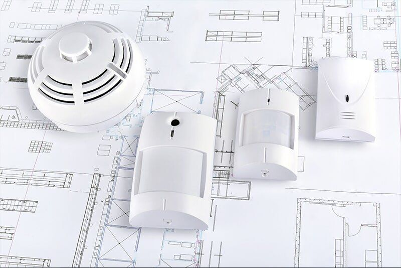Alarm System with Blue Print — Security Service in Tamworth, NSW