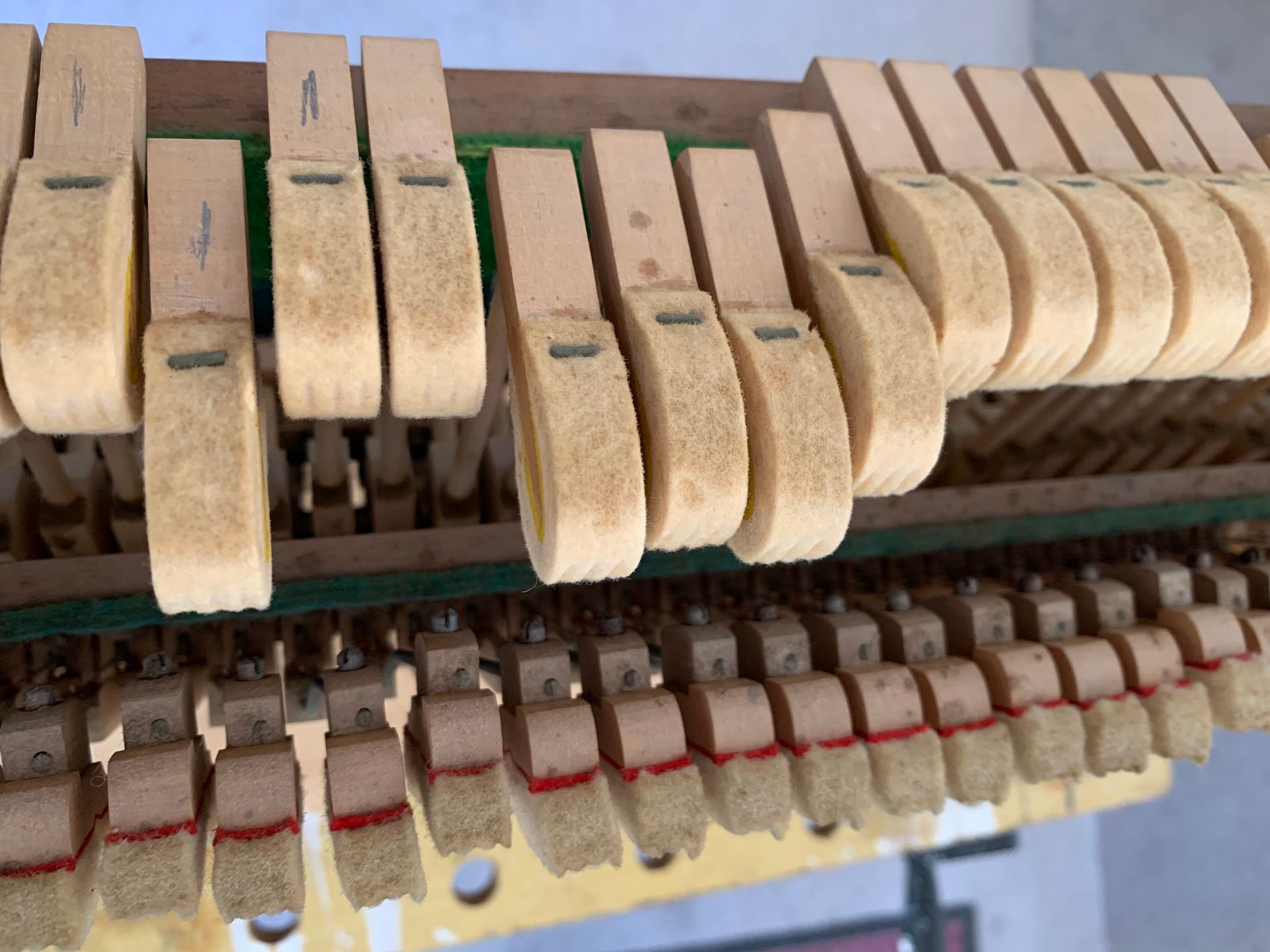 1900 Brinsmead Piano Action 2