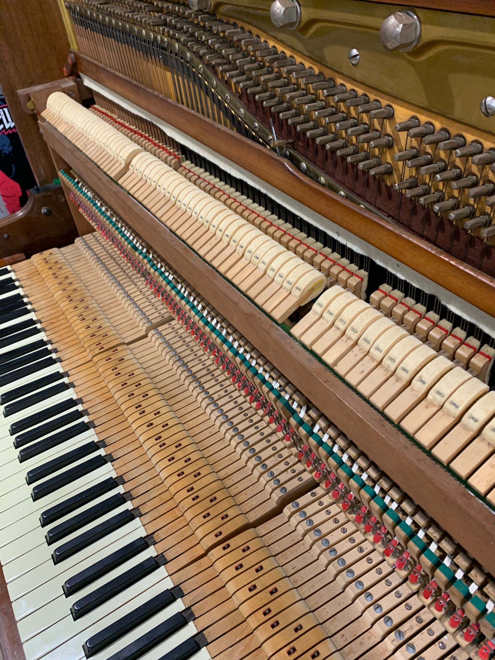 1900 Brinsmead Piano Action 3