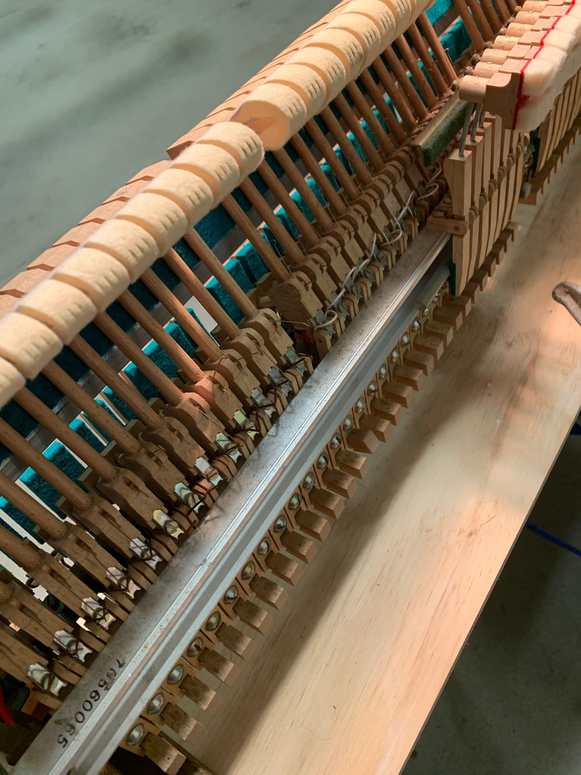 1980 Yamaha Piano Action 3