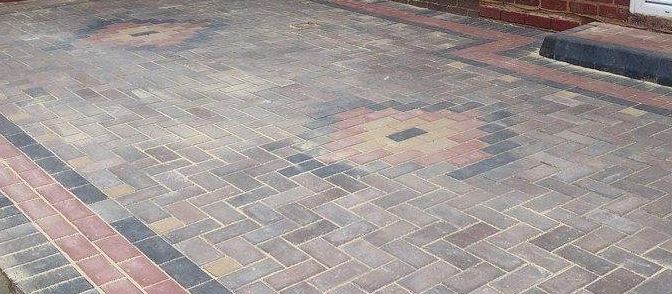 Block paving laid in Dudley