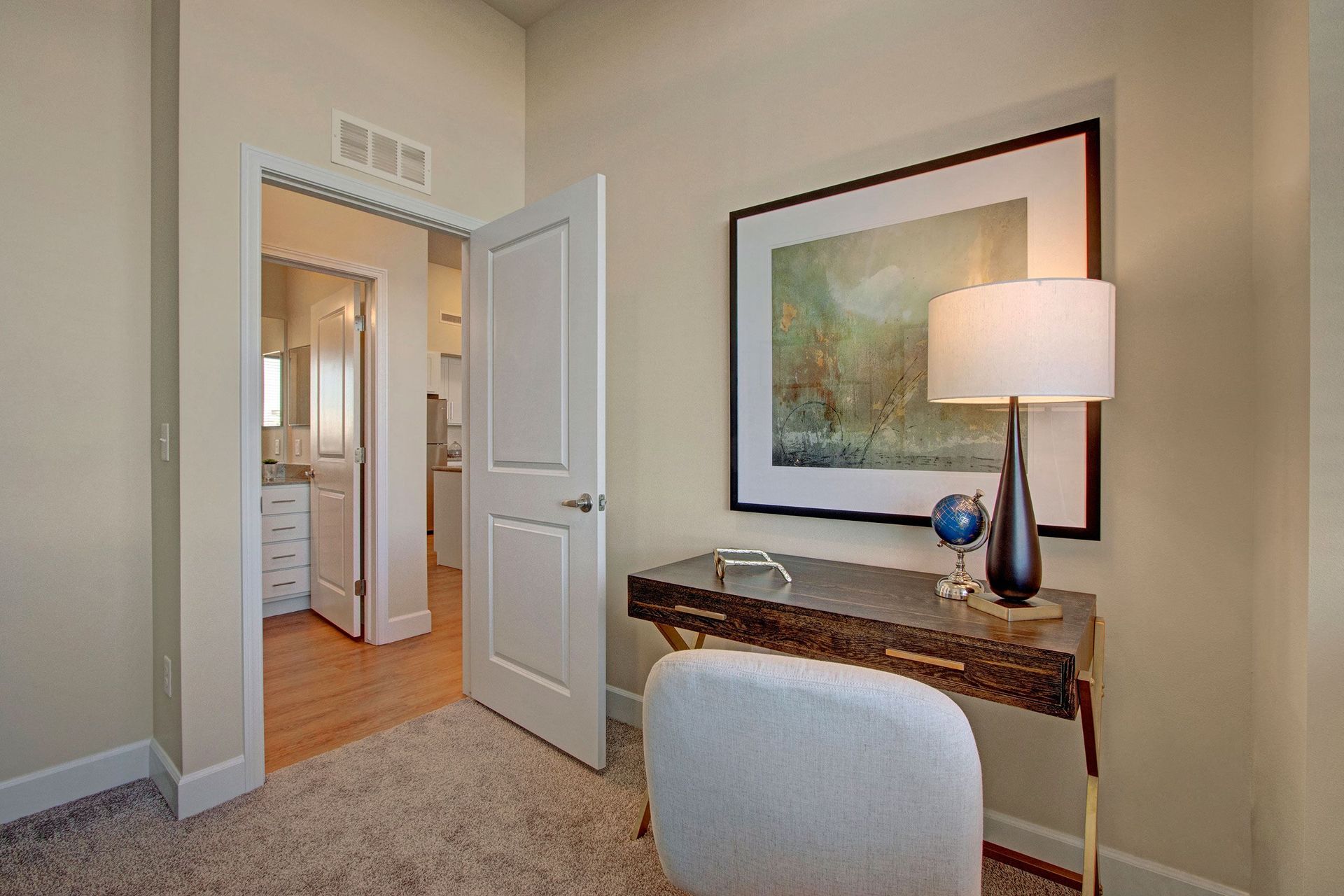 Ritz Classic 2 Bedroom 2 Bathroom floor plan office room with table and chair.