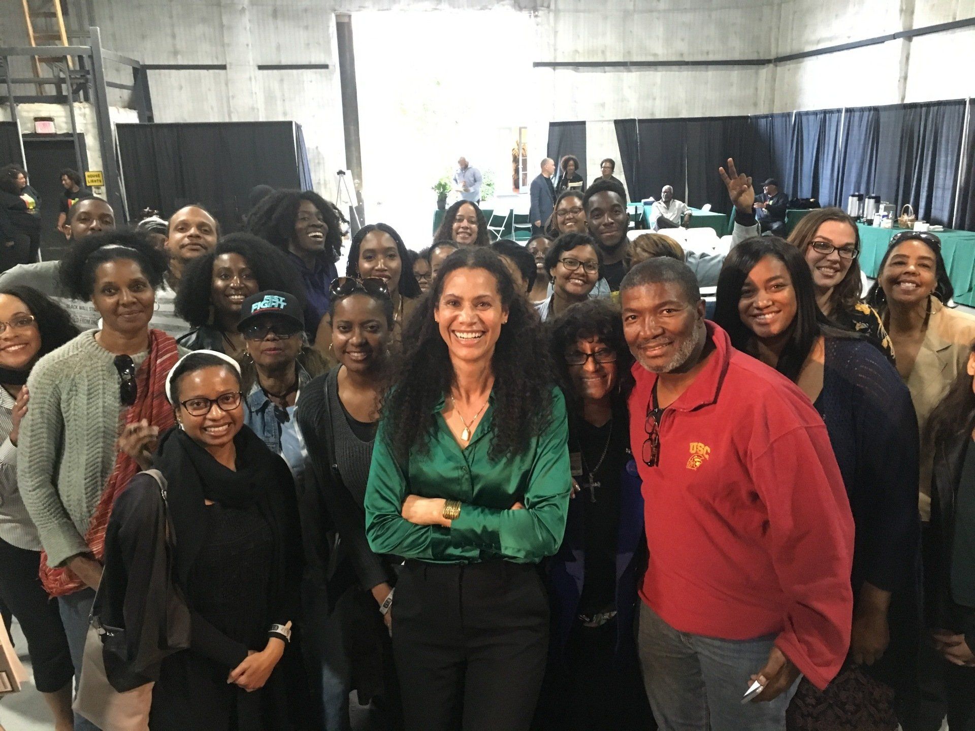 A member of our creative team in a professional setting.