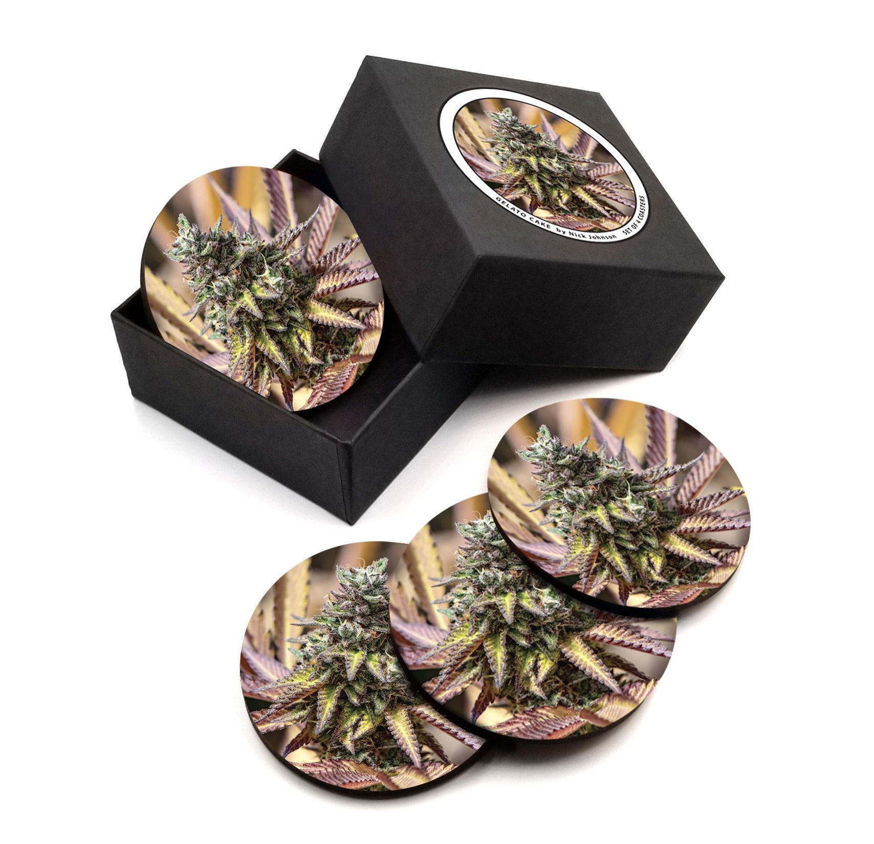 Indica Coasters