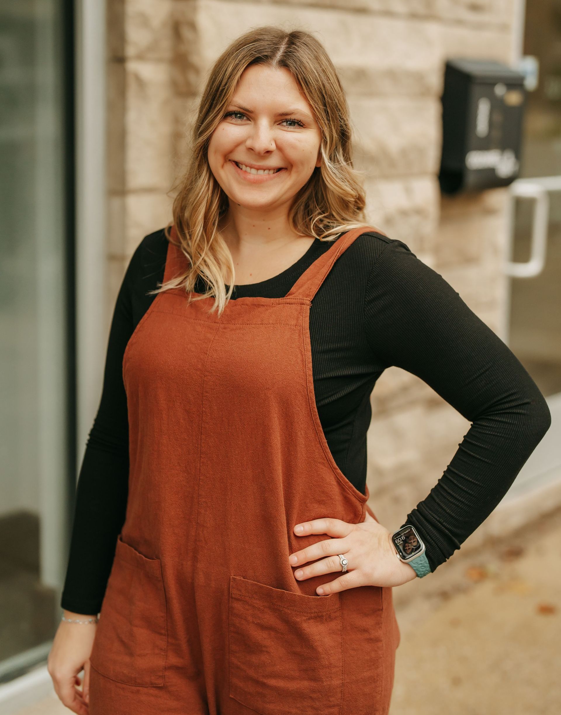 A man in a suit and tie without a face