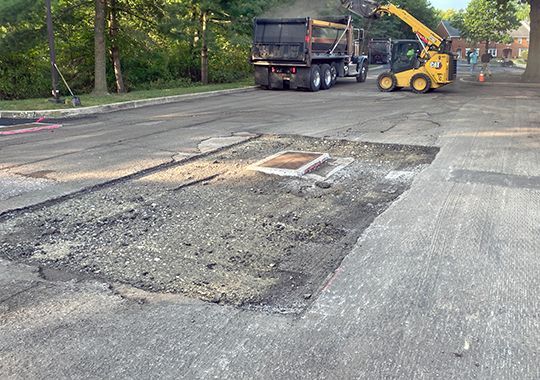 Paving Project Depth Restoration