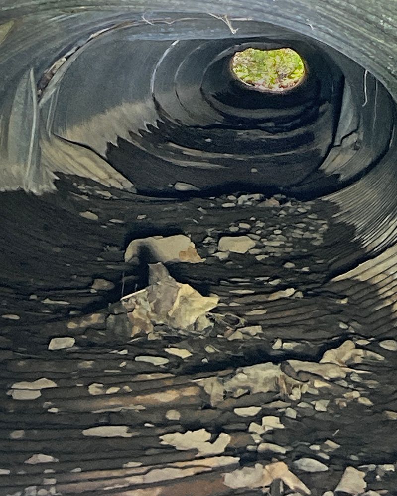 Culvert Replacement Project Damaged Pipe
