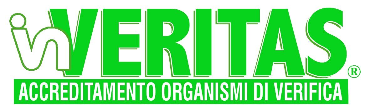 A green logo for veritas accreditamento organismi di verifica