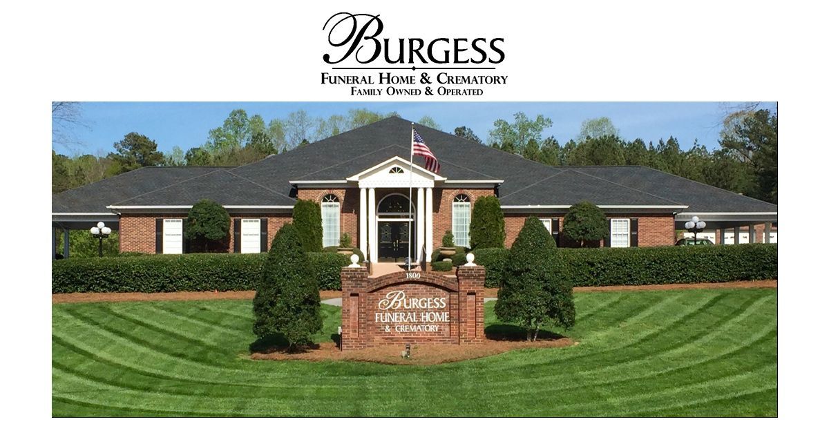 Burgess Funeral Home & Crematory | Lancaster, SC