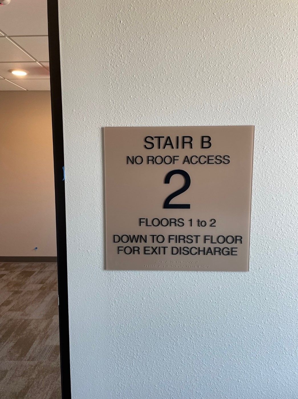 Room Sign – Blaine, MN – T & B Renovations