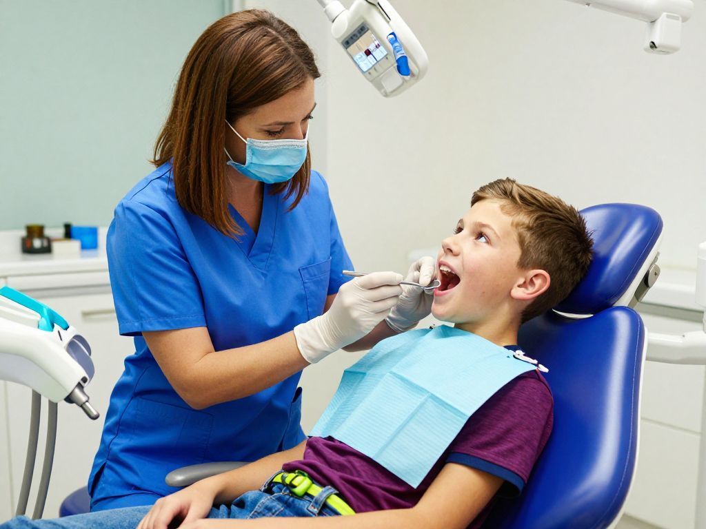 Scene 02 - Social Story: Mark's visit to the dentist