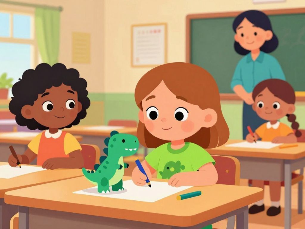 Scene 03 - Social Story: When Teacher Alice is Away