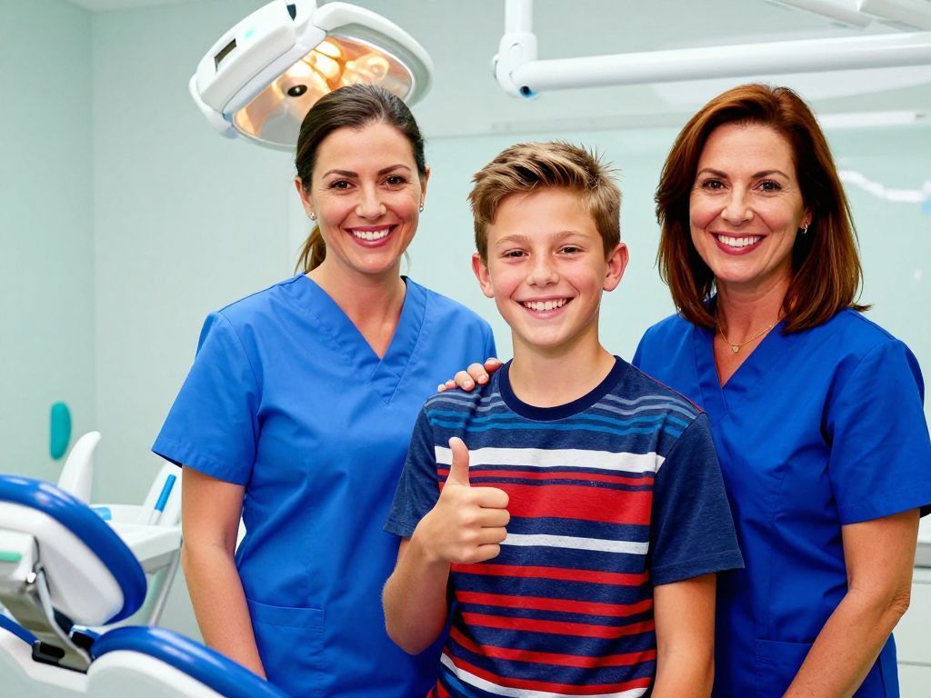 Scene 04 - Social Story: Mark's visit to the dentist