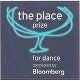 The place prize for dance is sponsored by bloomberg.