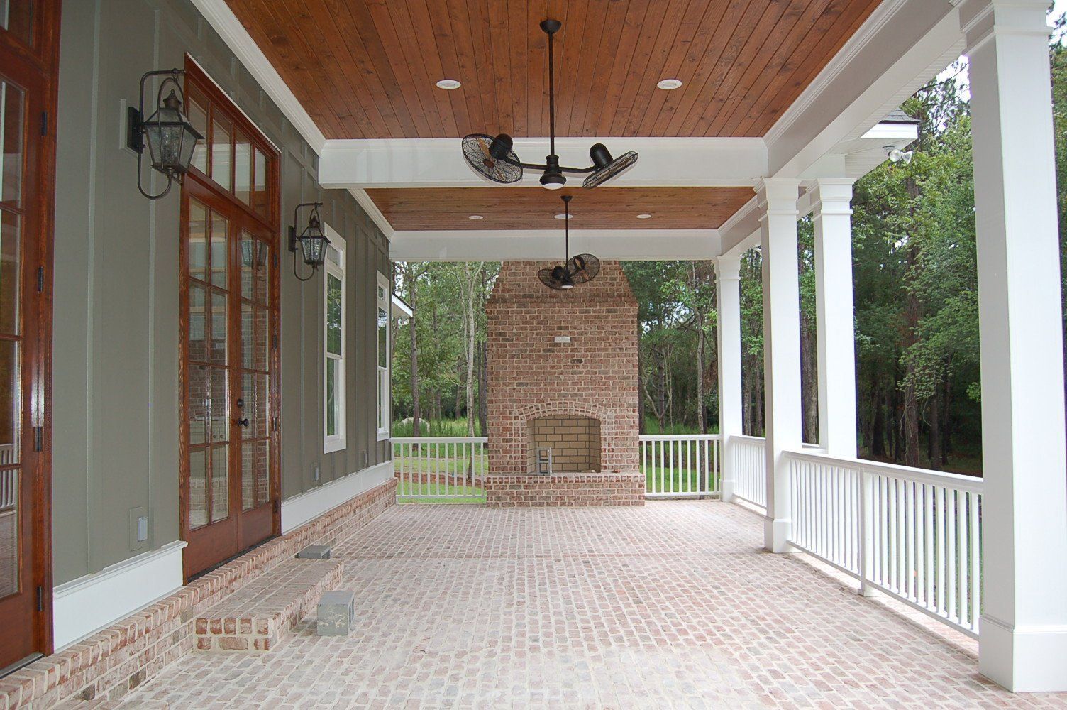 Stacks Of Lumber Woods