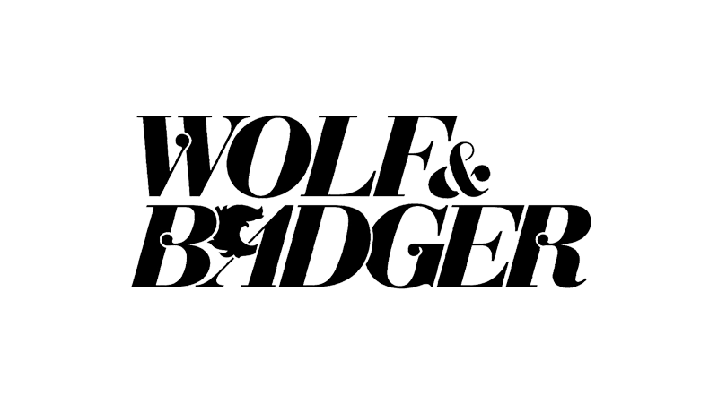 Wolf and Badger logo