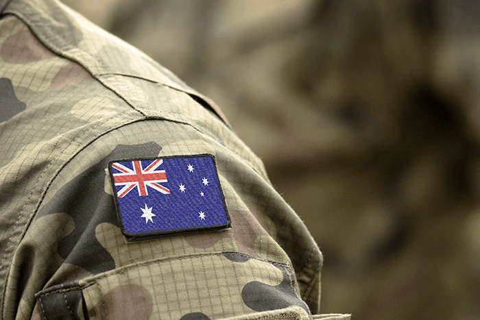 Australian military patch