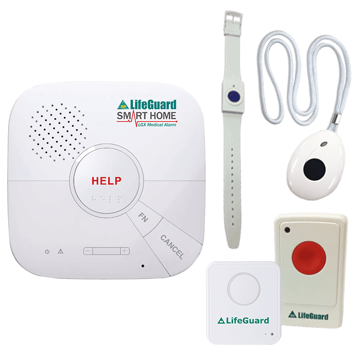 LifeGuard SmartHome LGX personal alarm with fall detector alarm