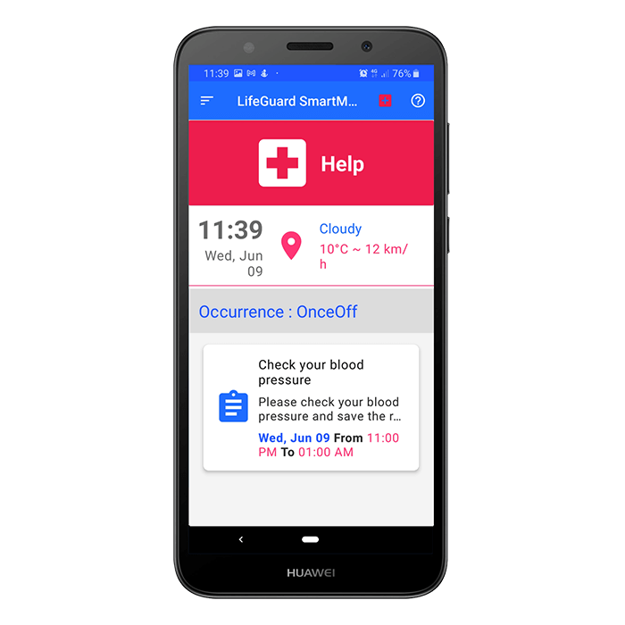 LifeGuard SmartMobile App mobile alarm