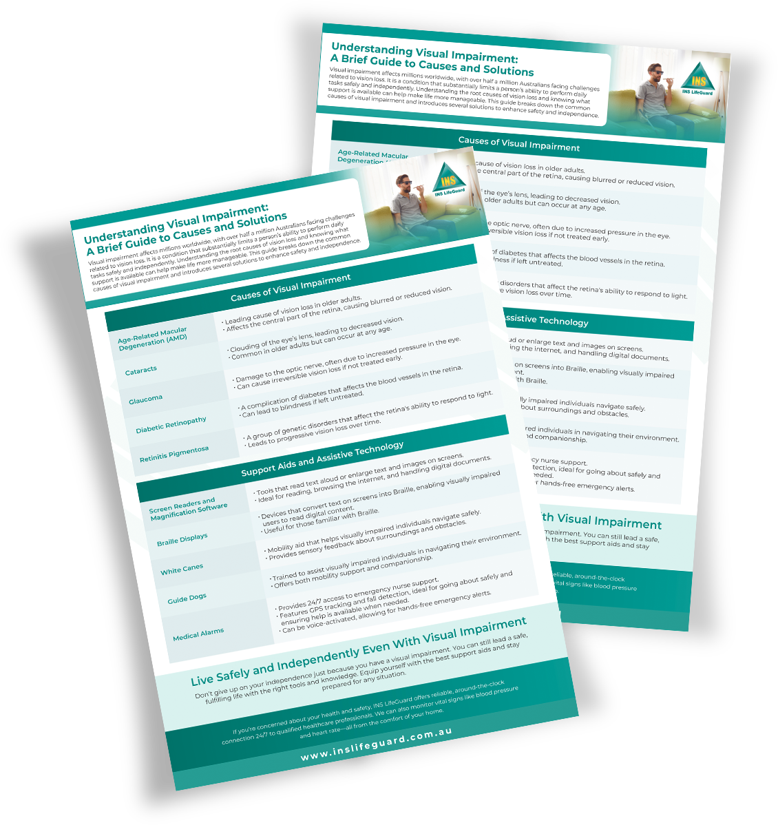 Free Health Fact Sheets | INS LifeGuard