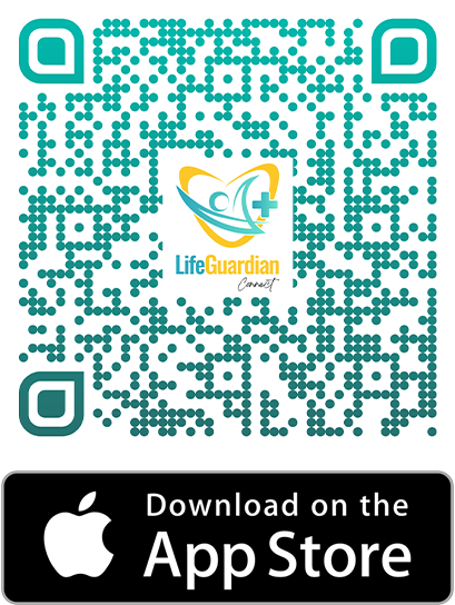 LifeGuardian Connect App Store QR Code