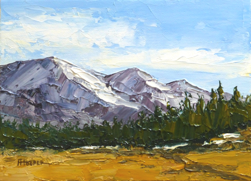 Last Of The Snow oil painting