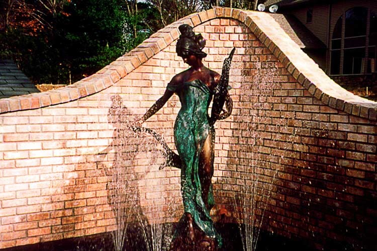 Customized Woman Fountain — Thornwood, NY — Harry Hudd Architectural Landscapes