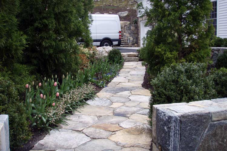 Beautiful Stone Walkways — Thornwood, NY — Harry Hudd Architectural Landscapes