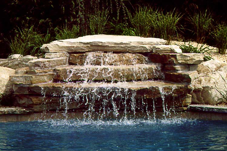 Beautiful Waterfall — Thornwood, NY — Harry Hudd Architectural Landscapes