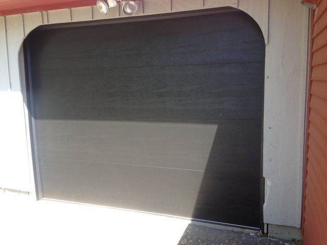 Gray Garage Door — Hadley, MA — Devine Overhead Doors