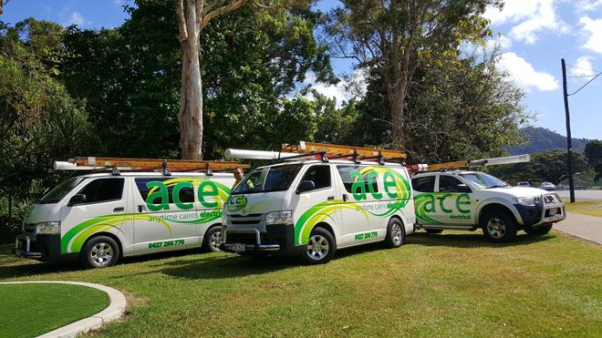 Anytime Cairns Electrical Service Vans — Anytime Cairns Electrical in Cairns, QLD