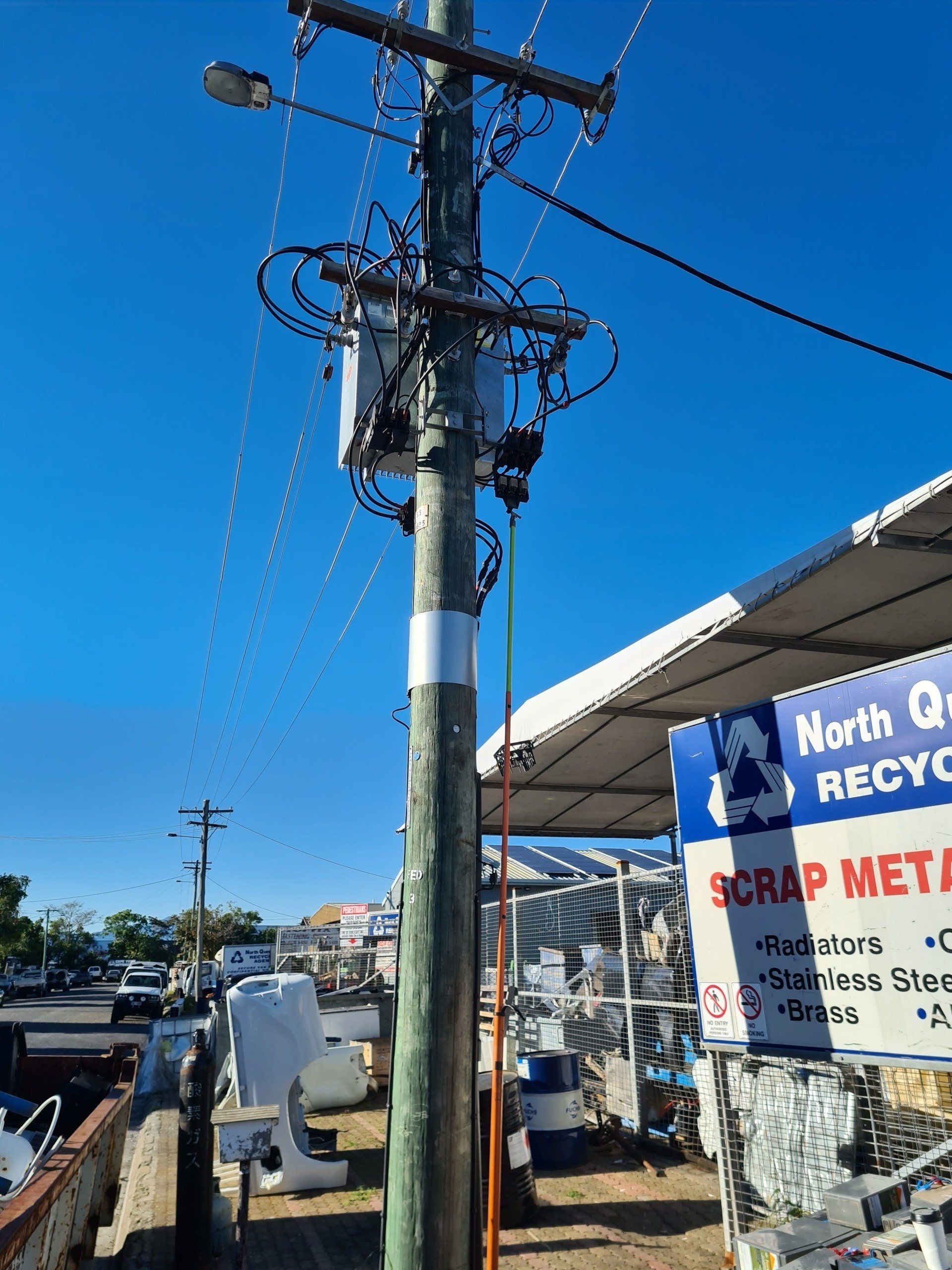 Electric Pole — Anytime Cairns Electrical in Cairns, QLD